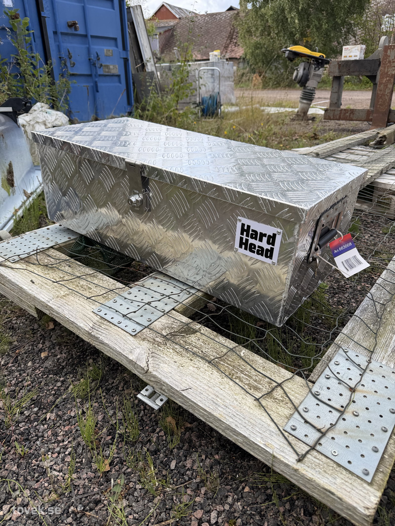 Aluminiumbox 76 x 33 x 25 Hard Head (ny) på auktion i Höganäs hos Toveks Auktioner