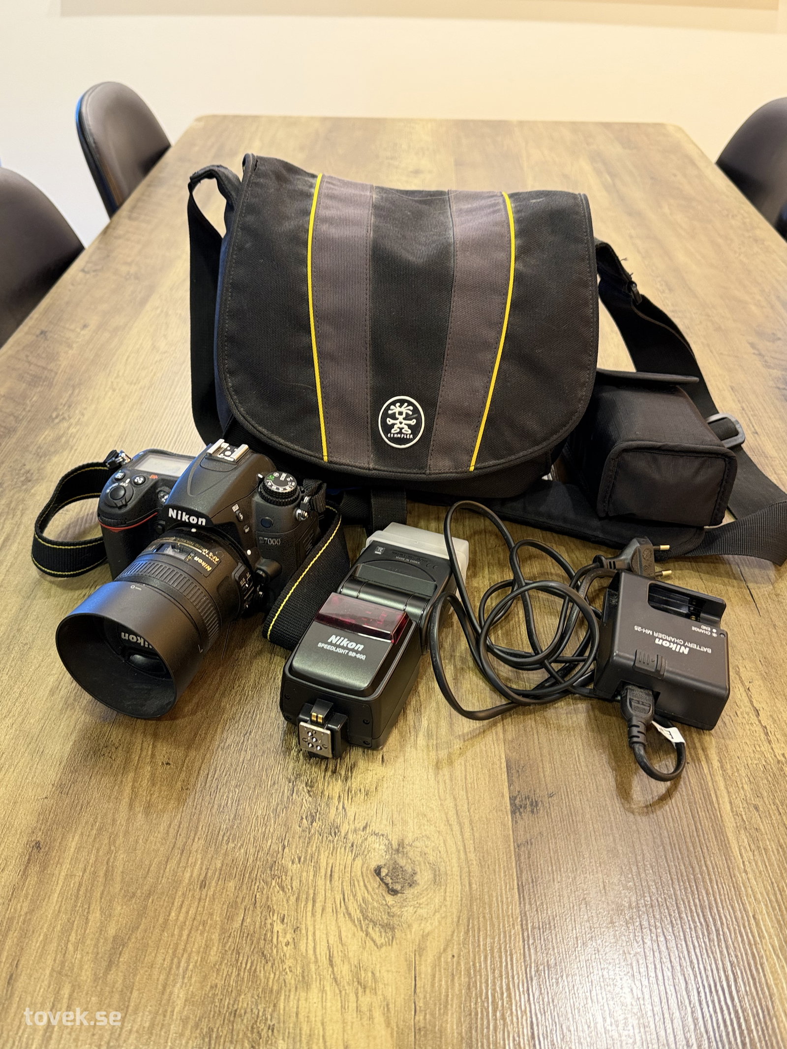 Nikon D700 digital systemkamera, fullformat FX, 12,1 megapixel. på auktion i Helsingborg hos Toveks Auktioner