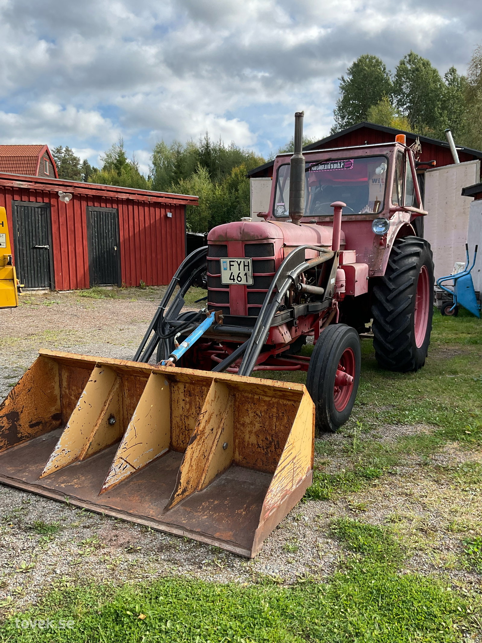Traktor Bolinder-Munktell/Volvo, 1965 på auktion i Idkerberget hos Toveks Auktioner