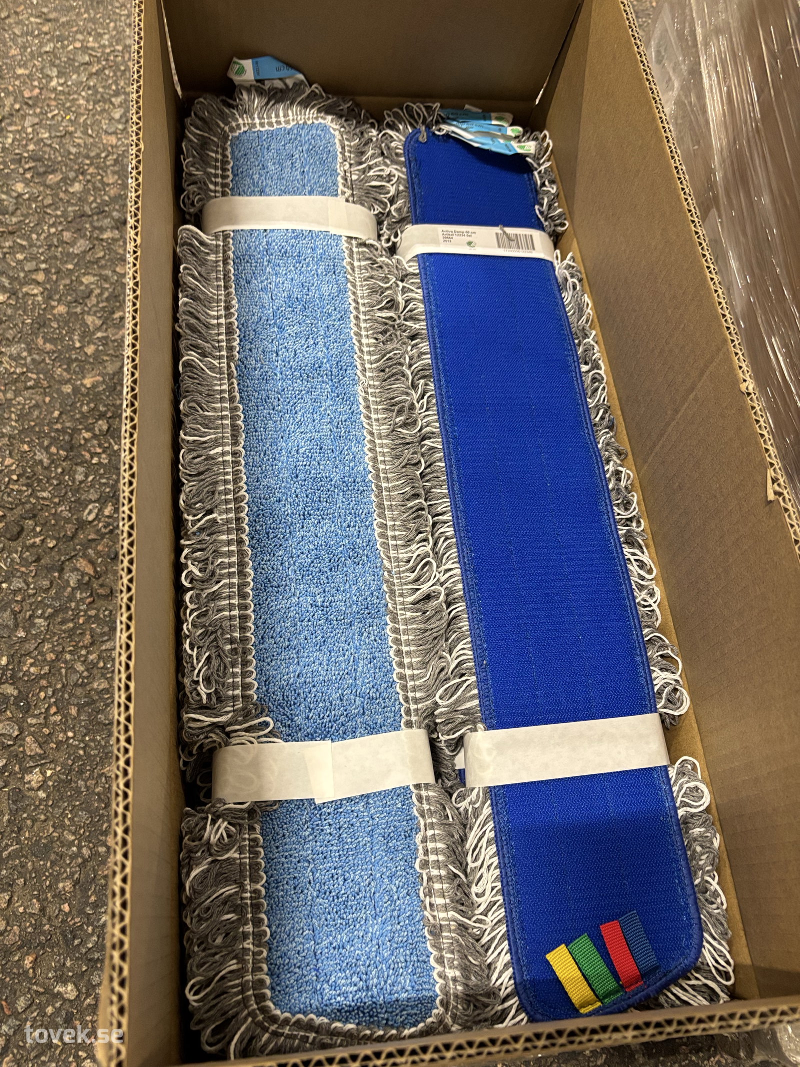 Parti Mikrofibermoppar Activa Damp 60cm ca 20x50st ca 1000 st 