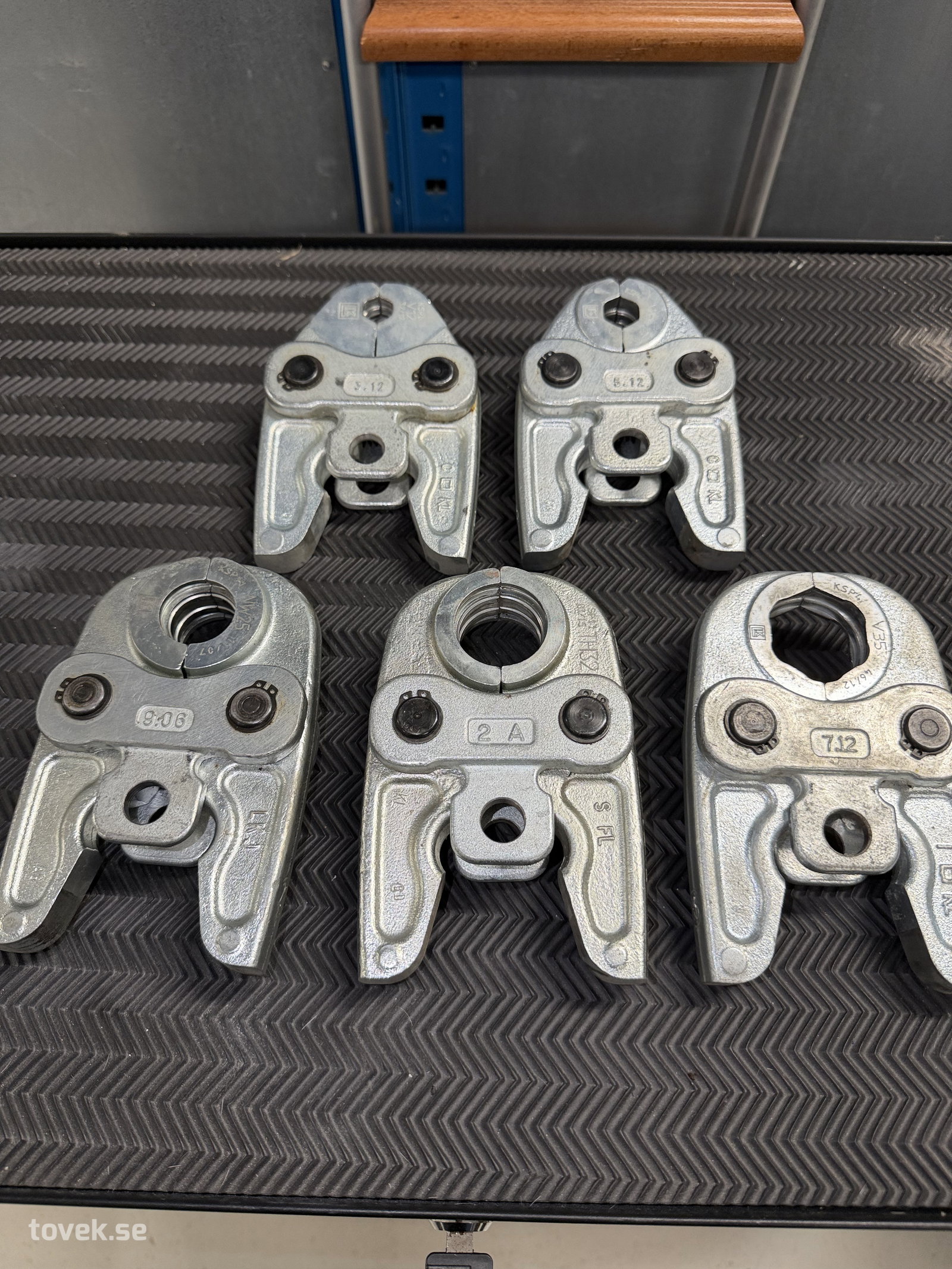 Presskäft / pressback 5st