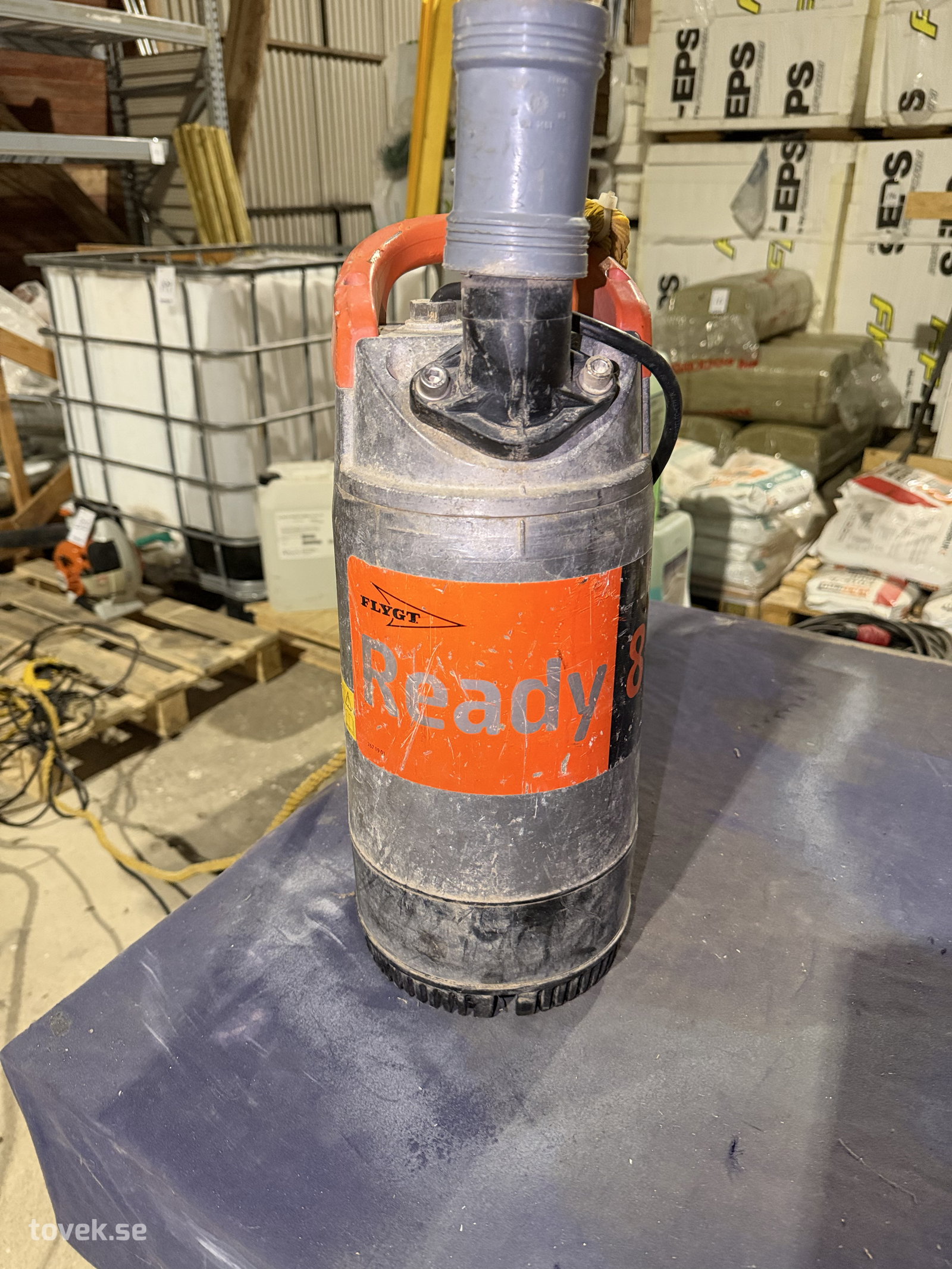 Dränkbar pump Flygt (testad)