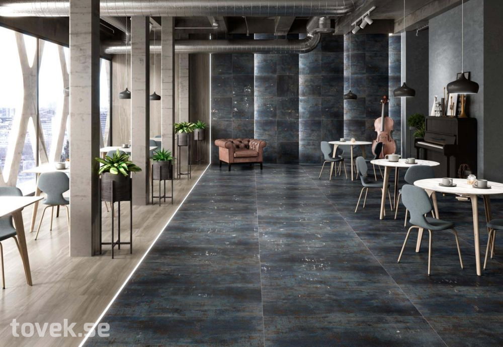 Klinker Metal Royal Blue 60x60 - 6 kvm 