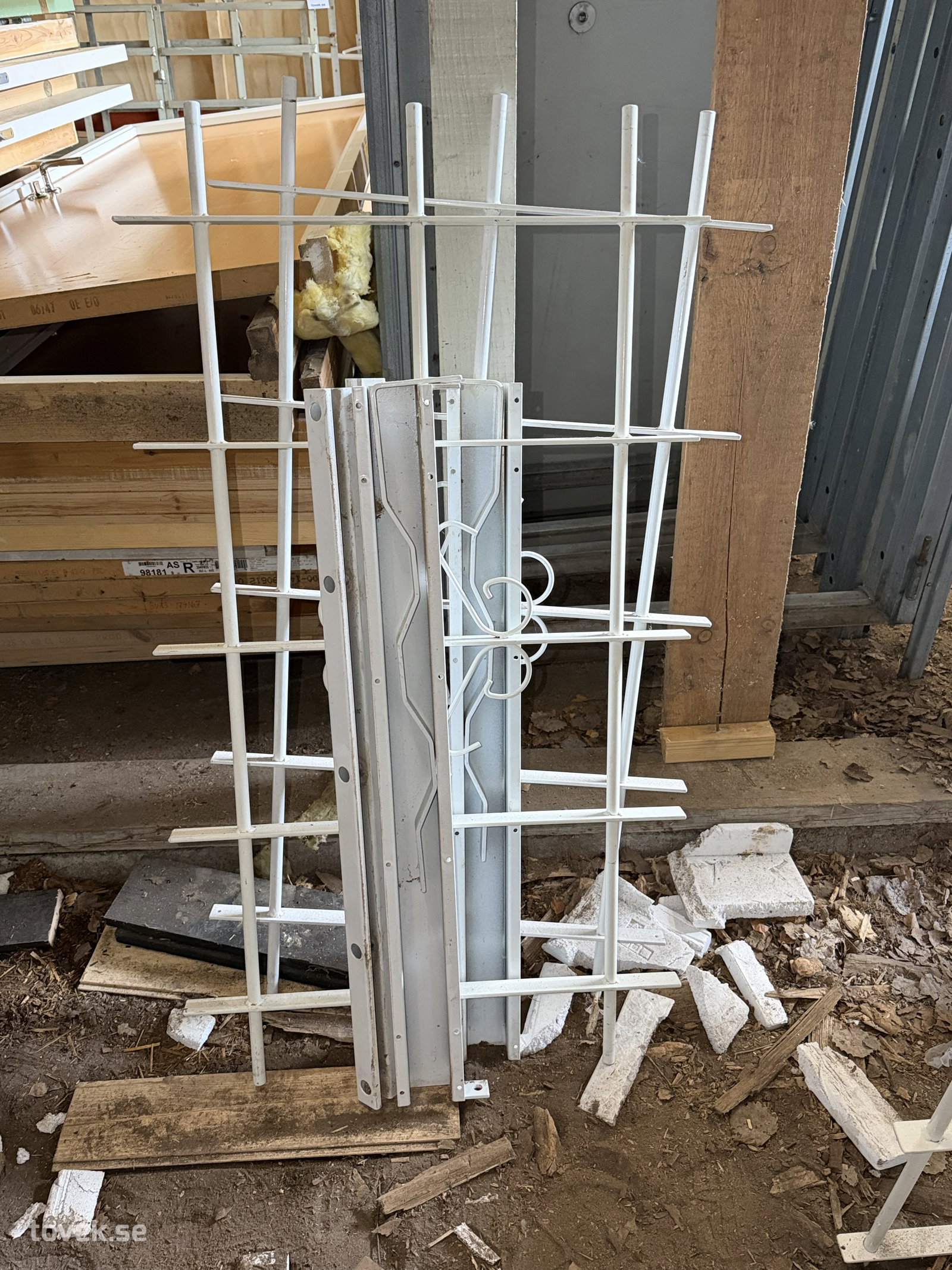 Inbrottsgaller ca 120x65 2st