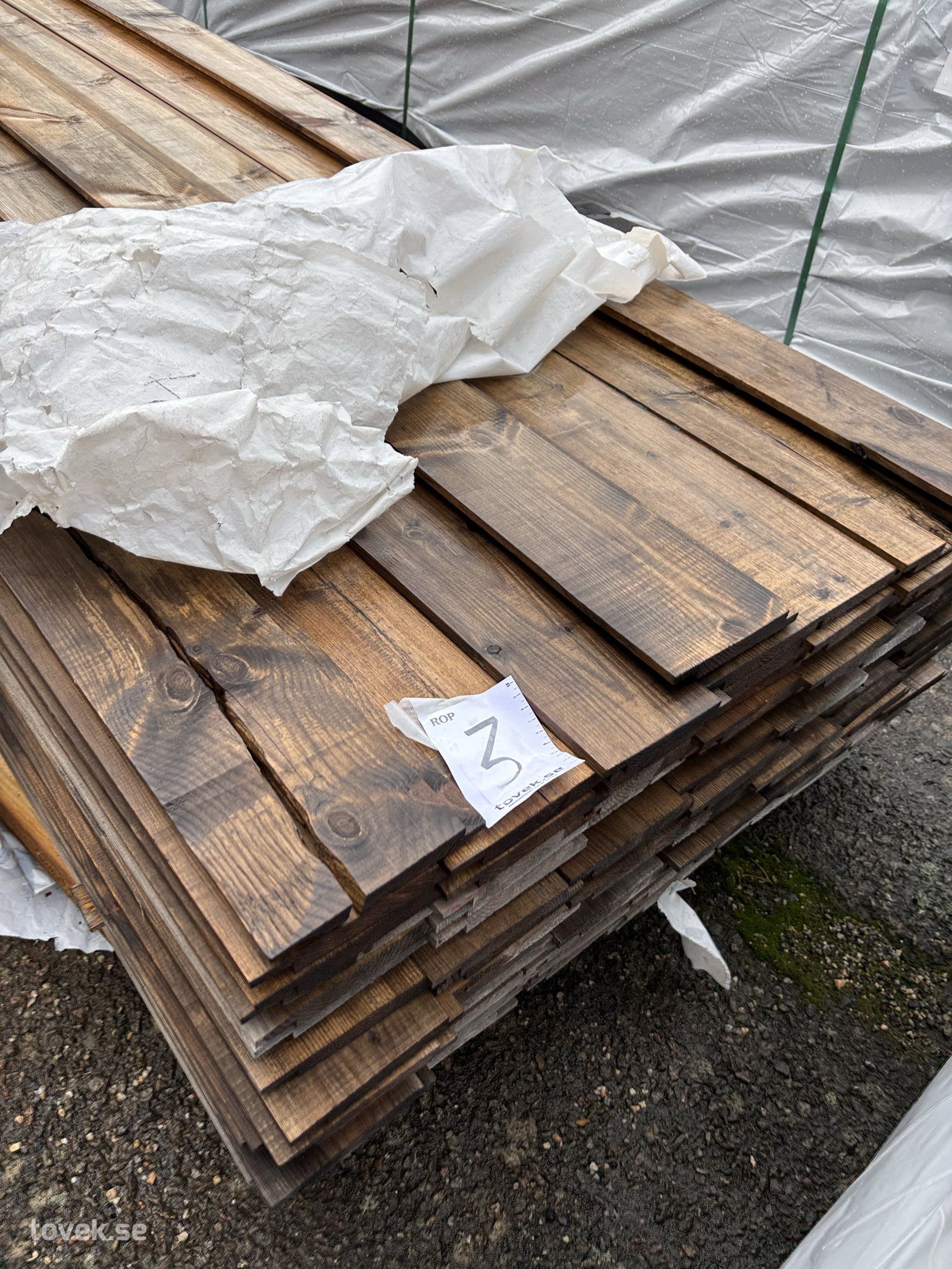 Faspanel 22 x 145 L3,6m. Blött ca 1,5m3
