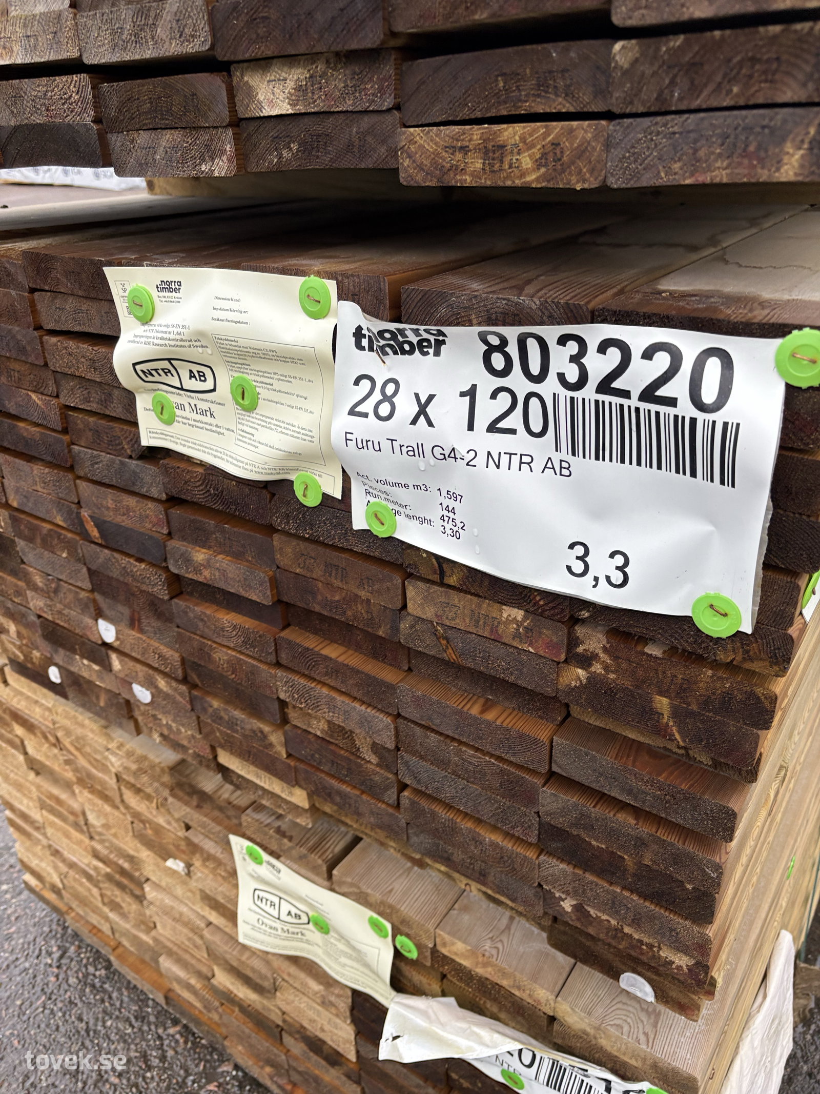 Trall 28 x 120 L3,3m. 475lpm 1,6m3