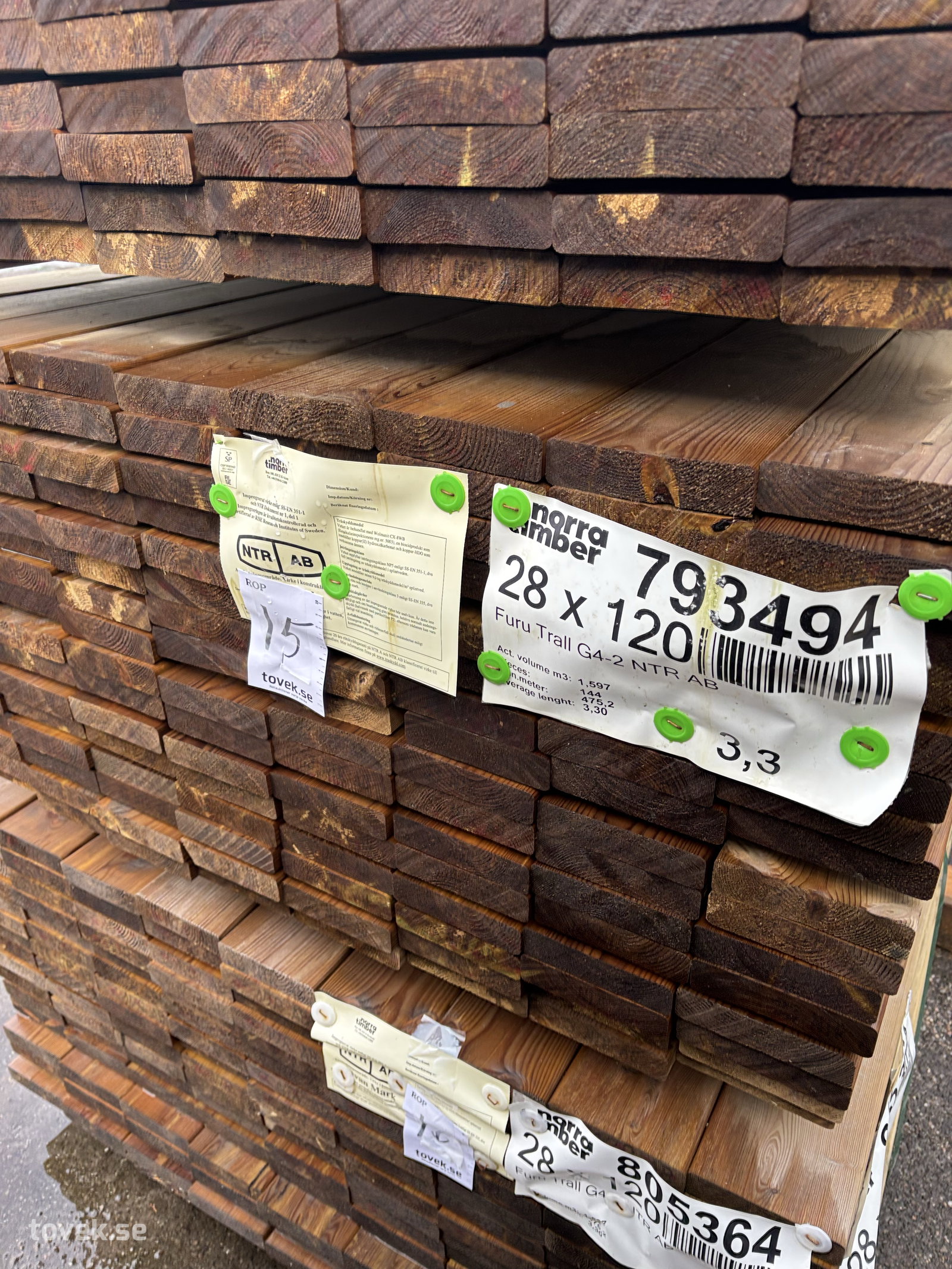 Trall 28 x 120 L3,3m. 475lpm 1,6m3