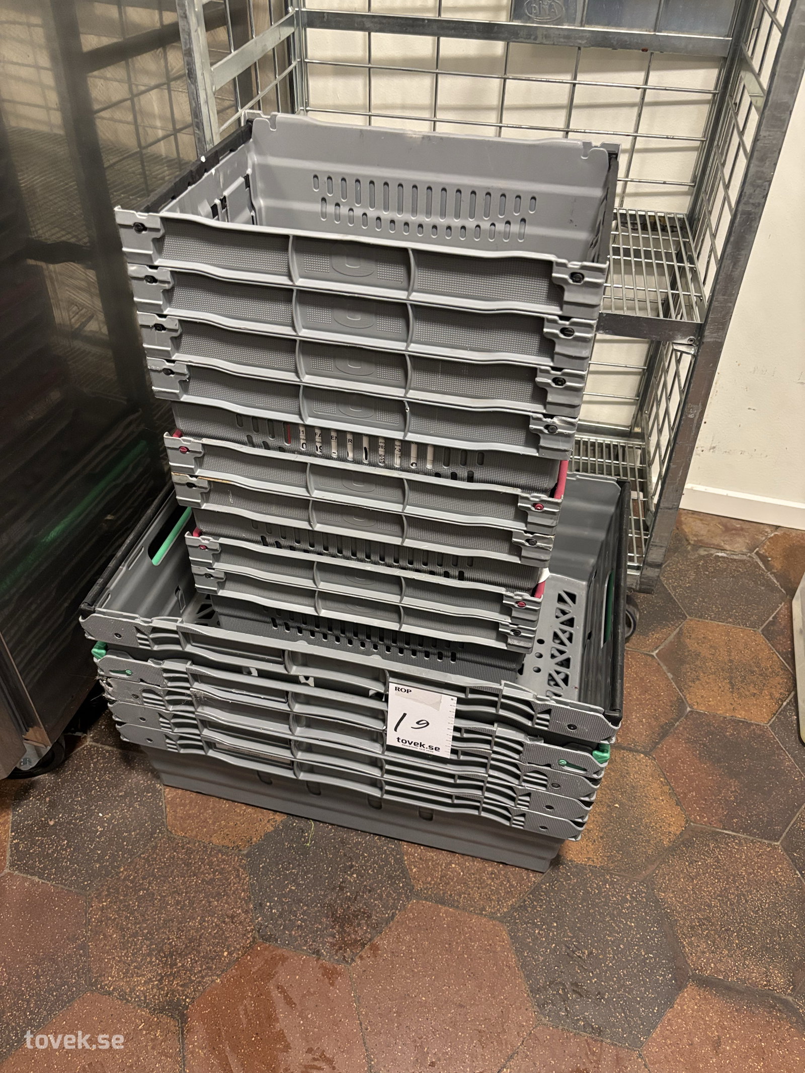 Plastbackar, 13 st