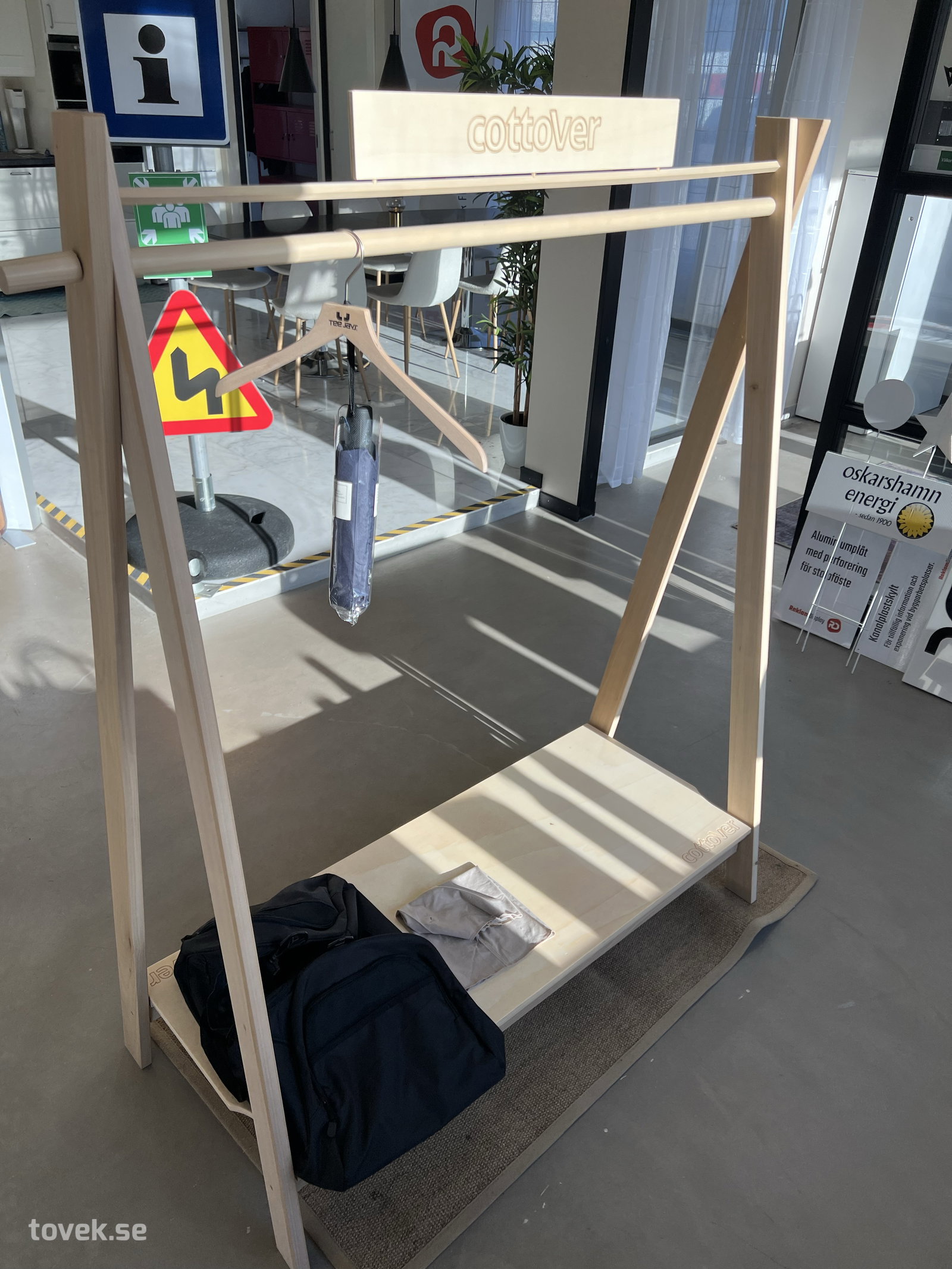 Klädställning / paraply / bag
